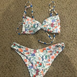 SHEIN Floral Bikini - Multicolor